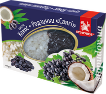 Суміш цукатів кокос+родзинки Саягі (Сто ПУДІВ) Пре